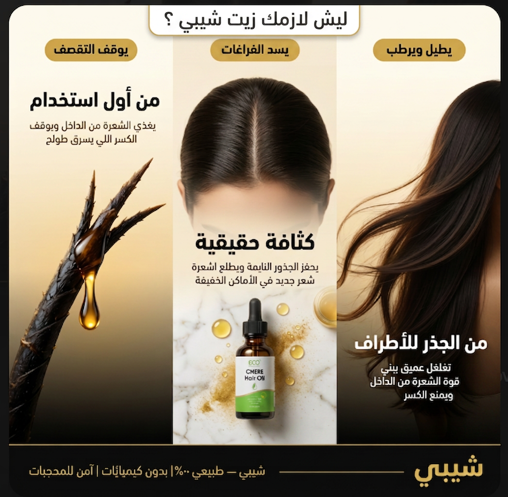 شيبي - زيت الشعر