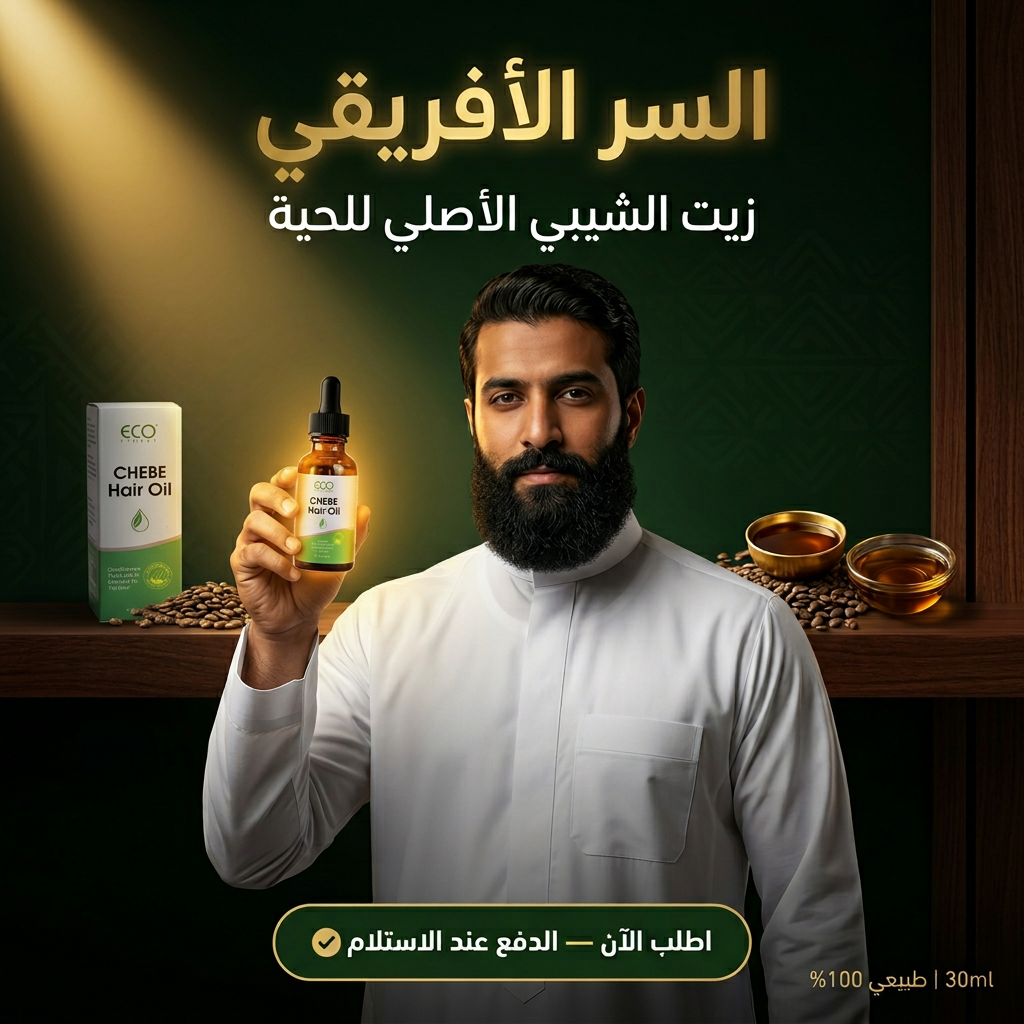 زيت الشيبي الأفريقي للحية